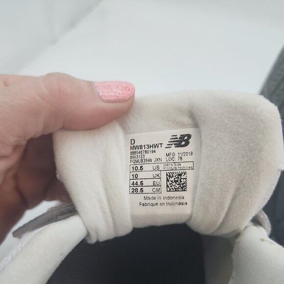 New Balance 813 White Size 10.5  hook and loop strap closure - Picture 8 of 8
